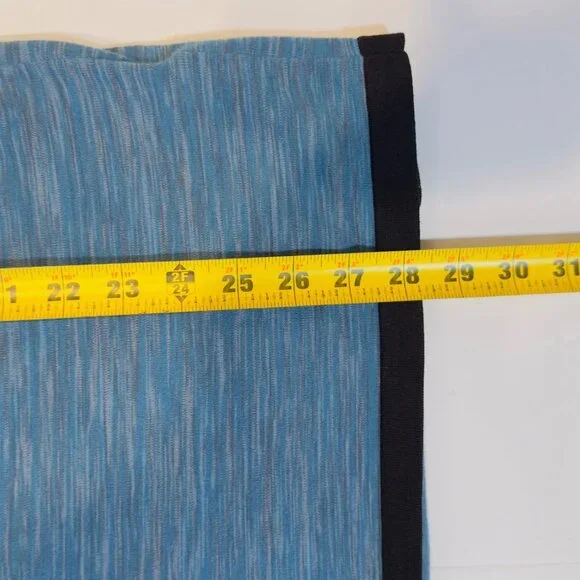 Nike Tech Knit Button Collar Shirt Men’s Medium Blue Blend - Picture 7 of 12